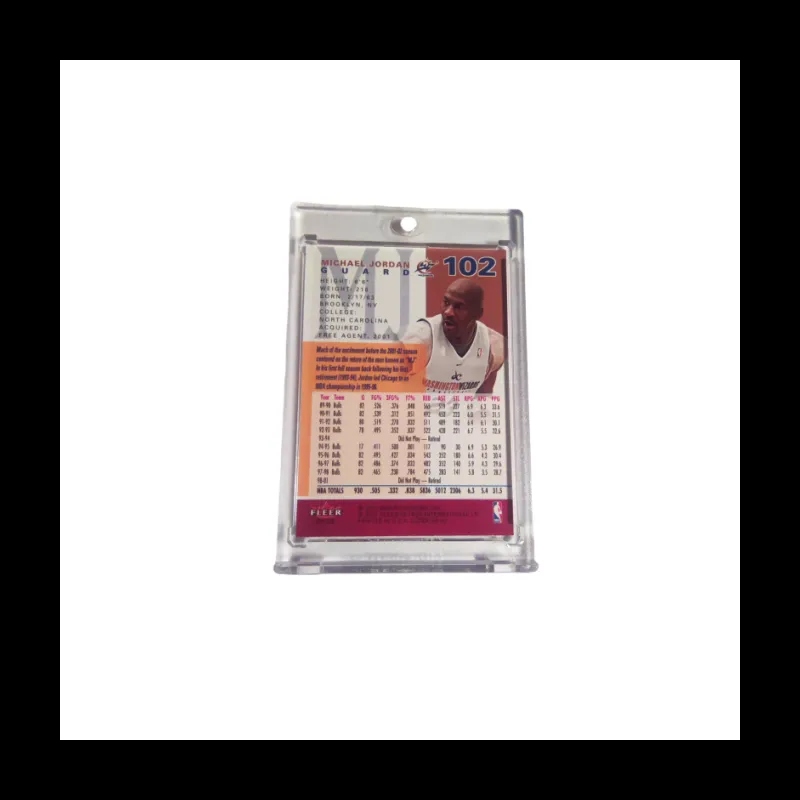 UPPER DECK 2001 02 Fleer Ultra Jordan First Comeback, Player Card, Card Product Access Sports Cards 1 Pc-3