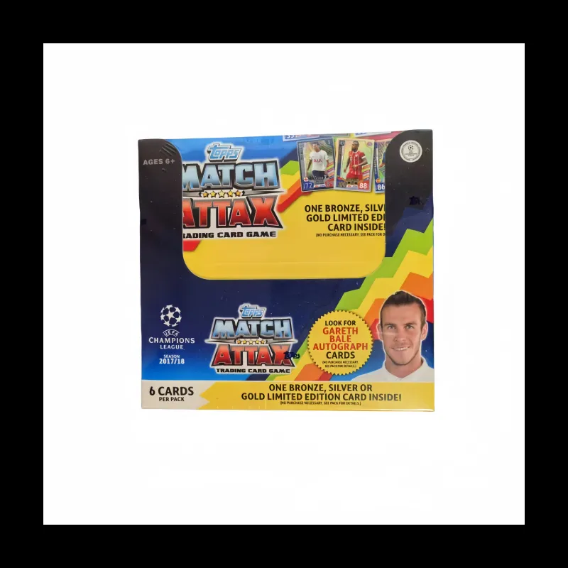 Topps 2017 18 Match Attax UEFA Champions League Game Edition, Box Sports Cards Full Box-3