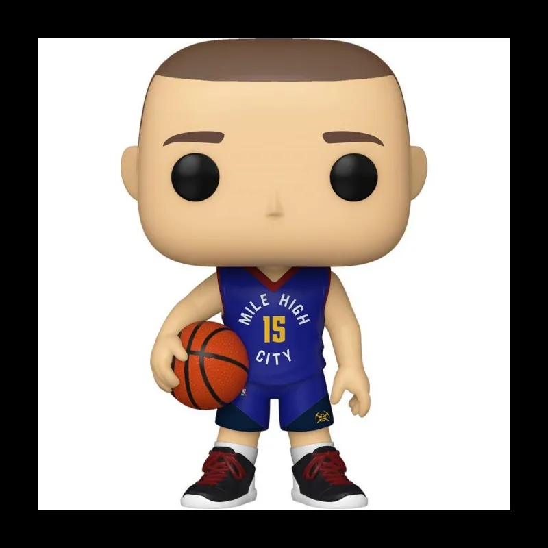 Funko NBA Player Character NBA Denver Nuggets Nikola Jokić Chibi Figures-3