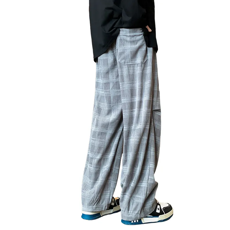 HOKLV Casual Pants Unisex-10