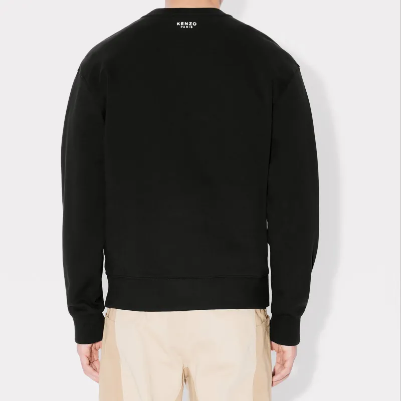 KENZO Boke Flower Embroidered Crewneck Sweatshirt-4