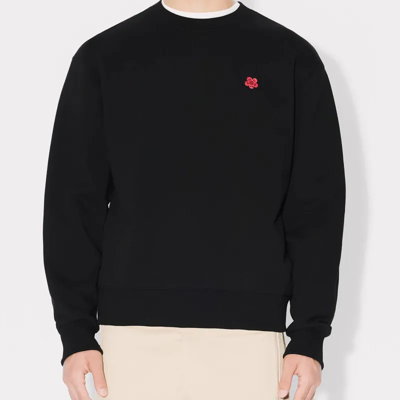 KENZO Boke Flower Embroidered Crewneck Sweatshirt-3