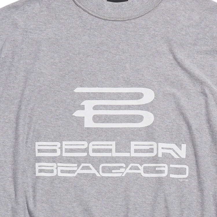 Balenciaga SS24 T Shirt Loose Fit Style Unisex Gray-6