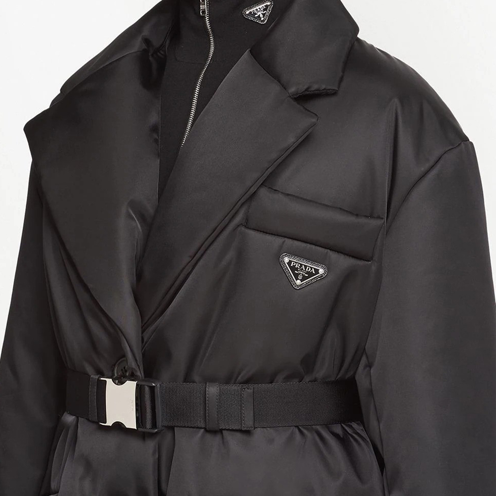 PRADA Down Jackets Women's Black 36 - POIZON