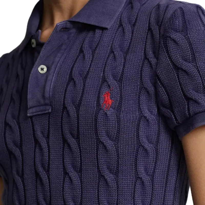 Polo Ralph Lauren FW22 Polo Shirt Women's Blue-5