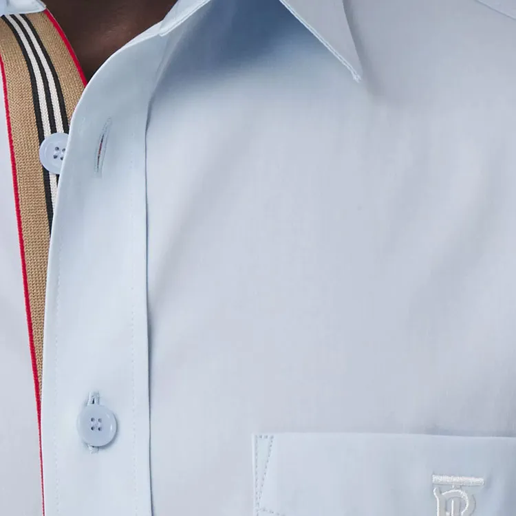 Burberry SS21 Shirt Men's Light Blue-4