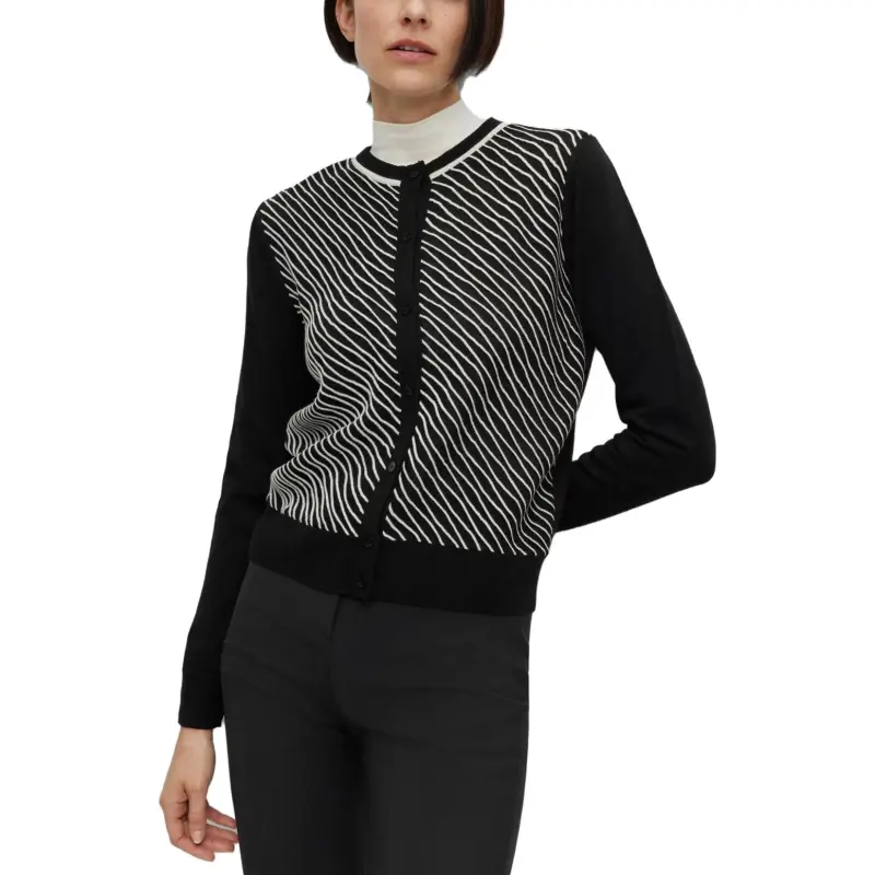 HUGO BOSS FW23 Knitwear Women's Black-1