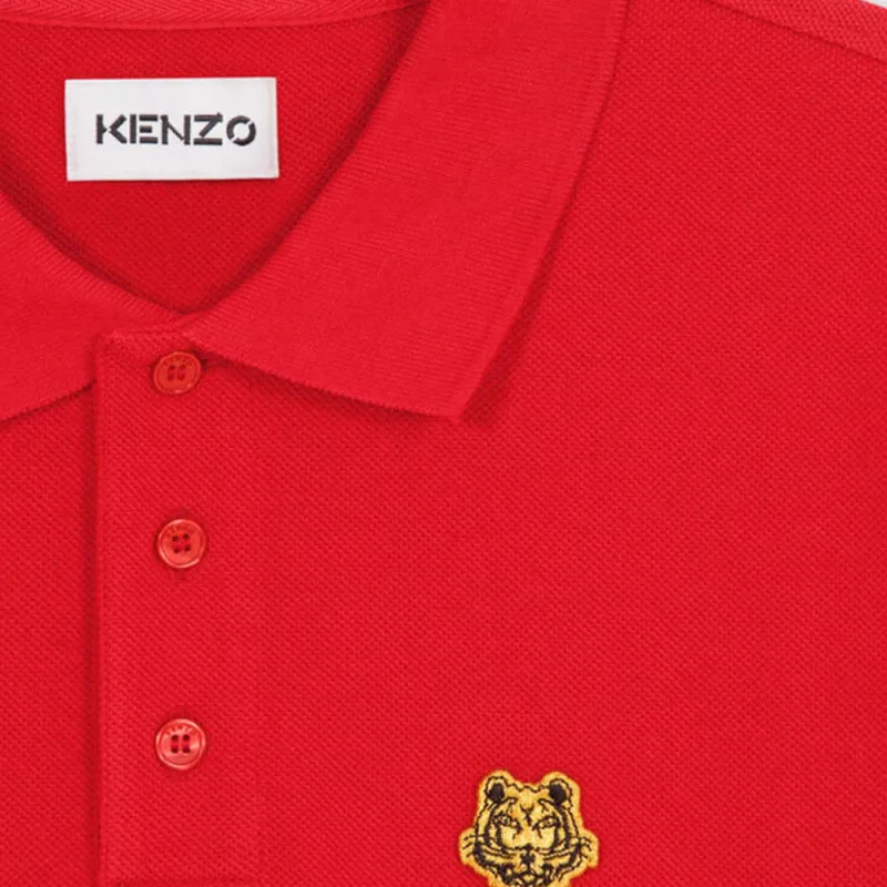 KENZO SS22 Polo Shirt Men's Red-5
