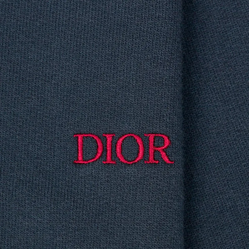 DIOR Quarterly New Products Sweatshirts Men Blue-5