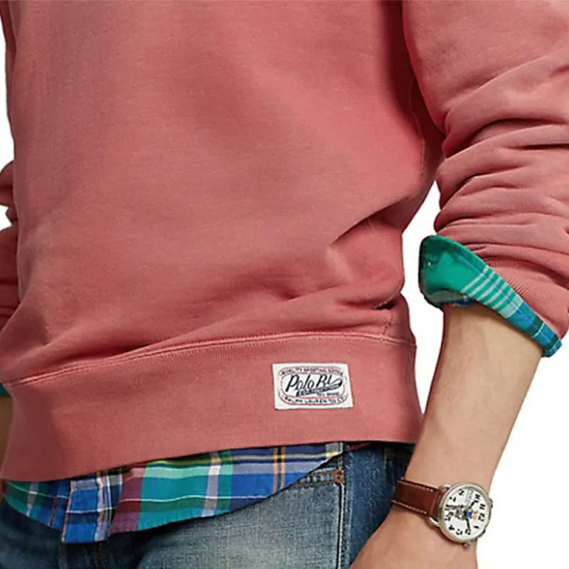 Polo Ralph Lauren FW22 Sweatshirt Men's Pink-3