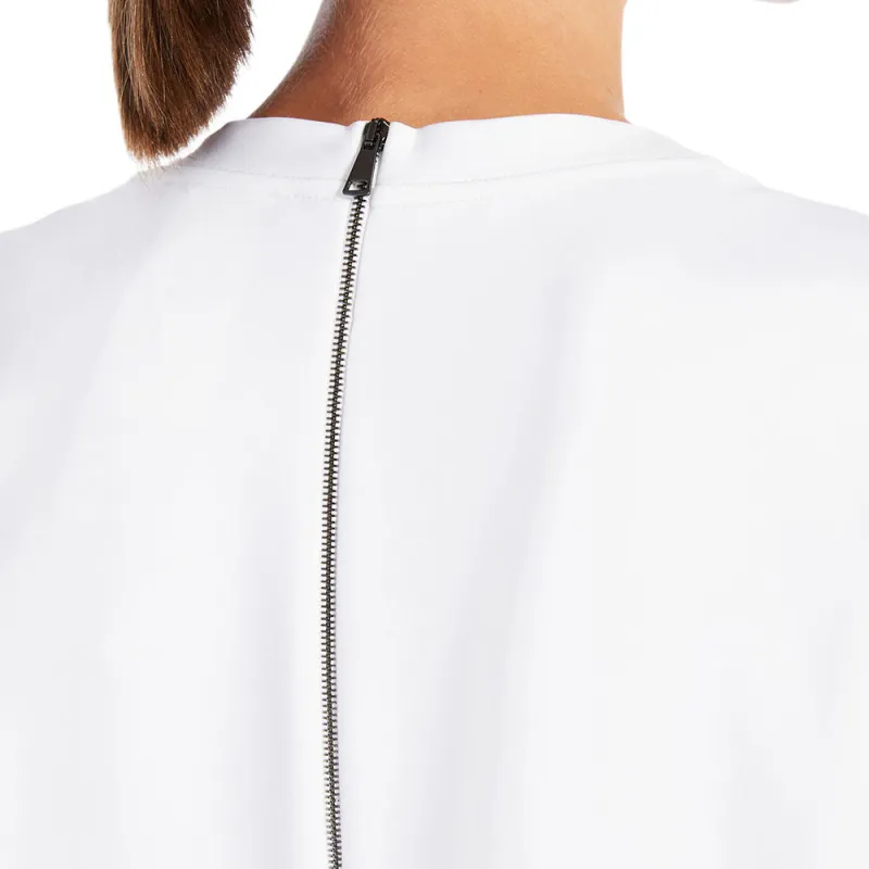 MaxMara SS25 Long Sleeved Dress Women's White-4