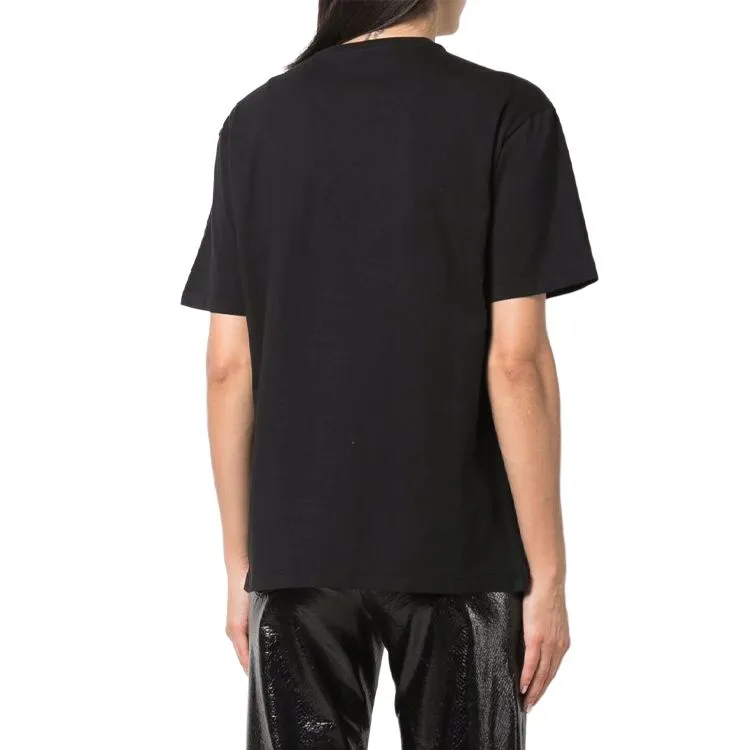 Alexander McQueen SS22 T Shirt Women's Black-2