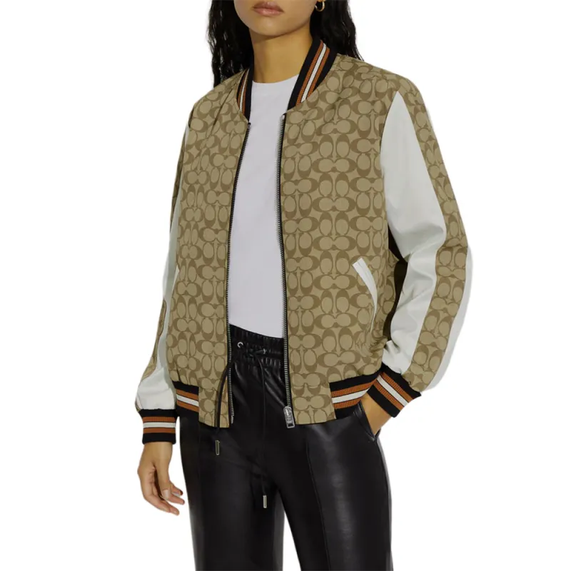 COACH Jackets Women's Khaki-2