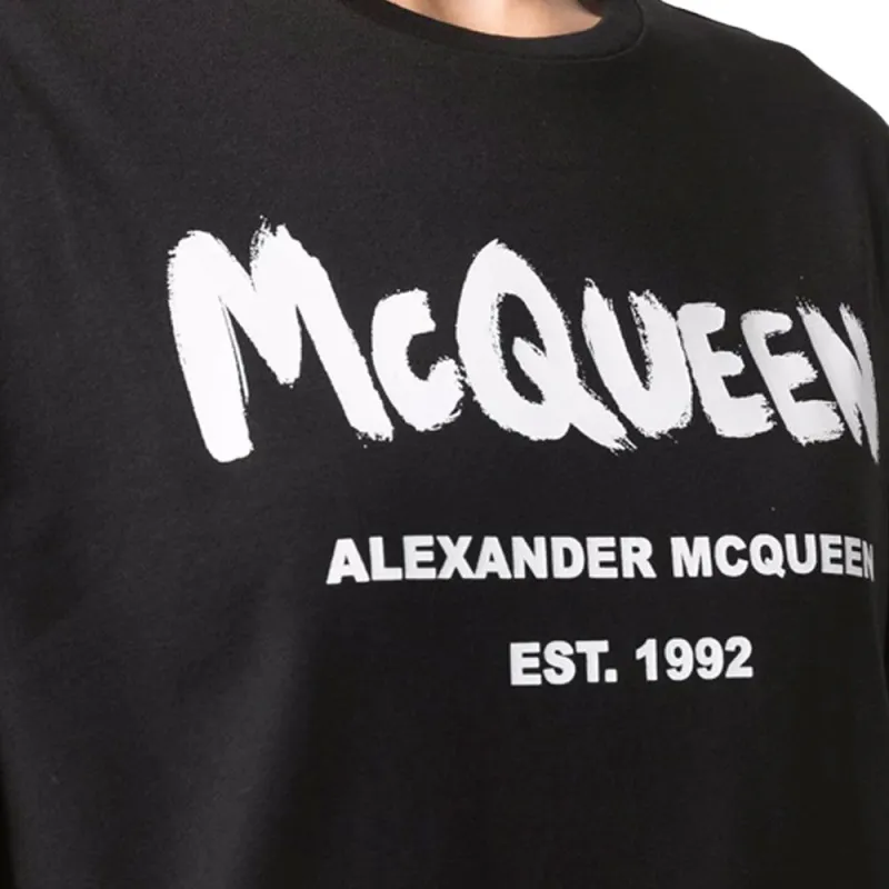 Alexander McQueen SS22 T Shirt Women's Black-4