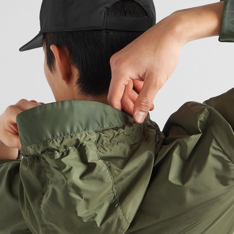 PRADA Re-Nylon Jackets Men Olive L - POIZON PRADA Re-Nylon Jackets Men Olive L - POIZON
