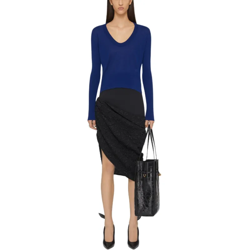 GIVENCHY Cashmere Sweater Women's Saffron Blue-1