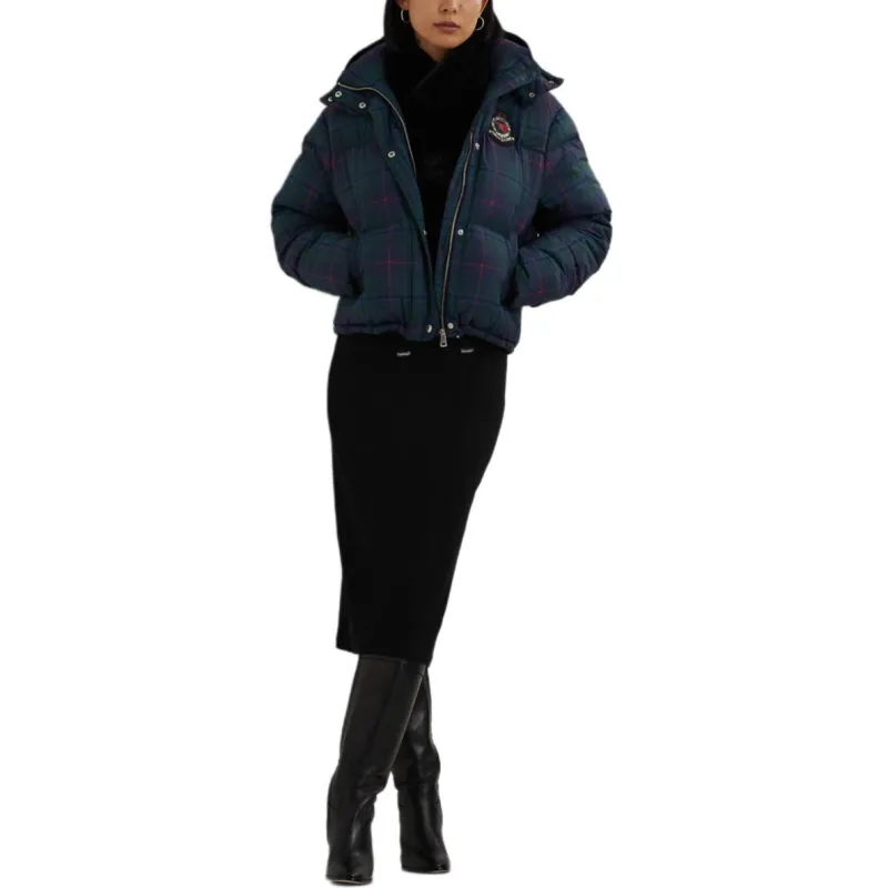 LAUREN RALPH LAUREN FW24 Down Jacket Women's Green-1