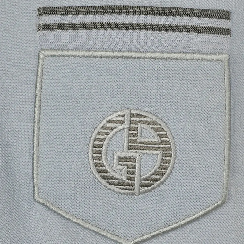 GUCCI Polo Shirts Men Gray-4