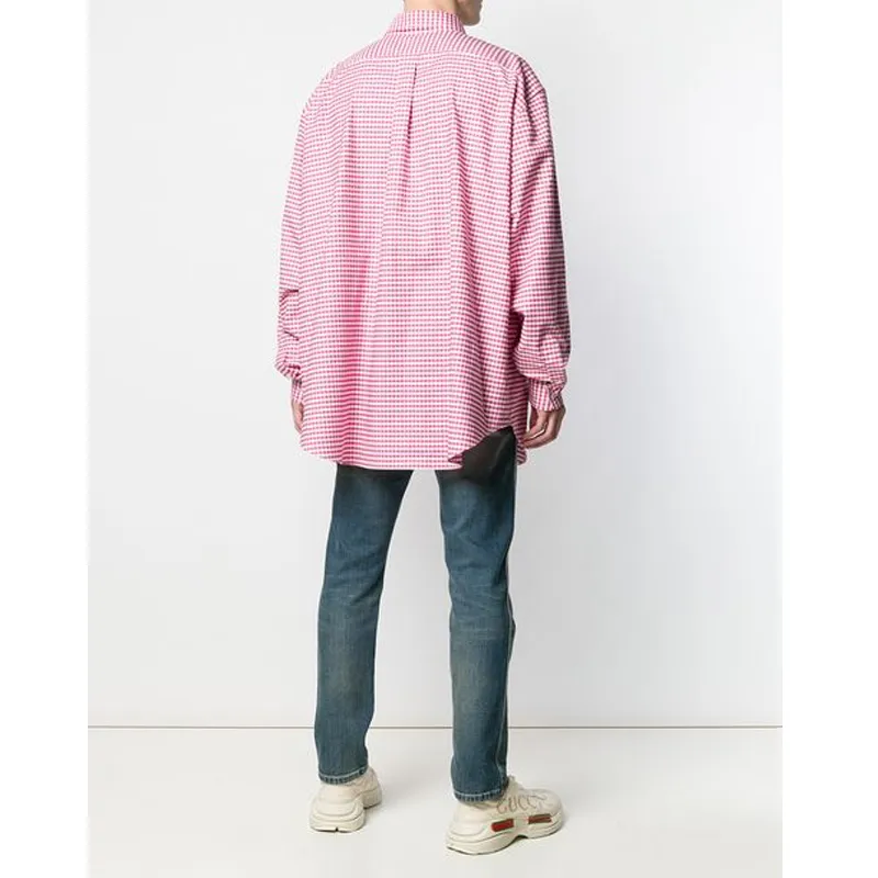GUCCI Shirts Men Pink-2