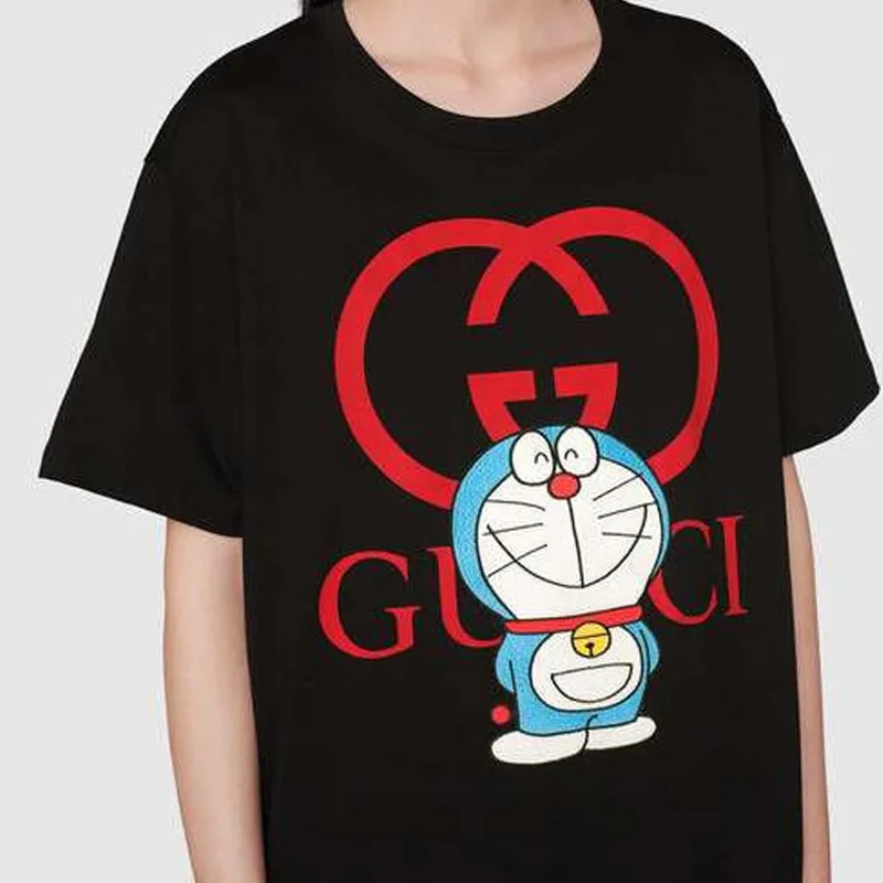 GUCCI x Doraemon T-Shirt Women's Black-4