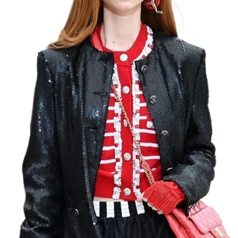 CHANEL 23 Spring Summer New Arrivals Knitwear Women's Red-5