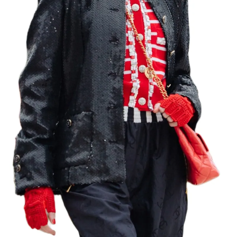 CHANEL 23 Spring Summer New Arrivals Knitwear Women's Red-3