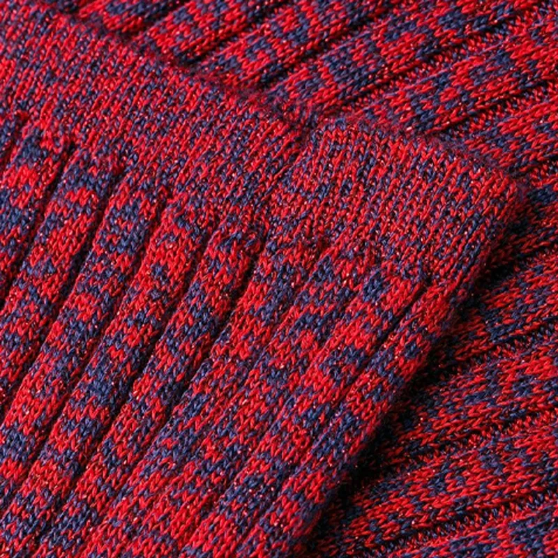 GUCCI Silk Blend Turtleneck Red-6