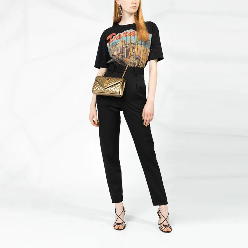 SAINT LAURENT Casual Pants Women's Black-1