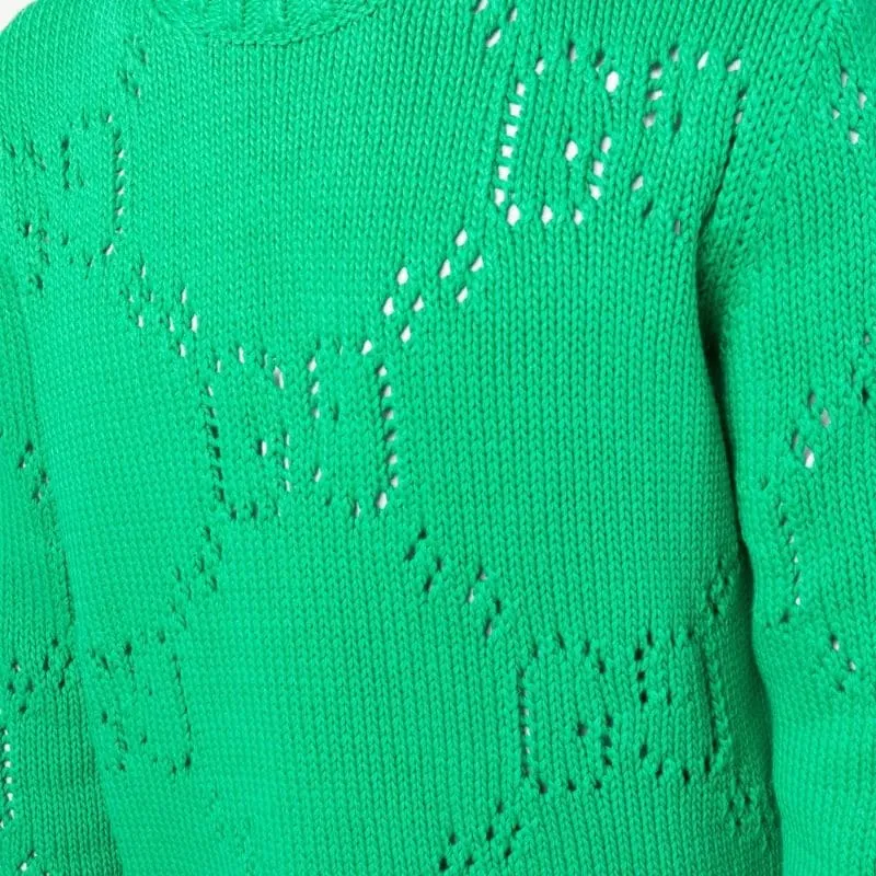 GUCCI Sweaters Men Green-4