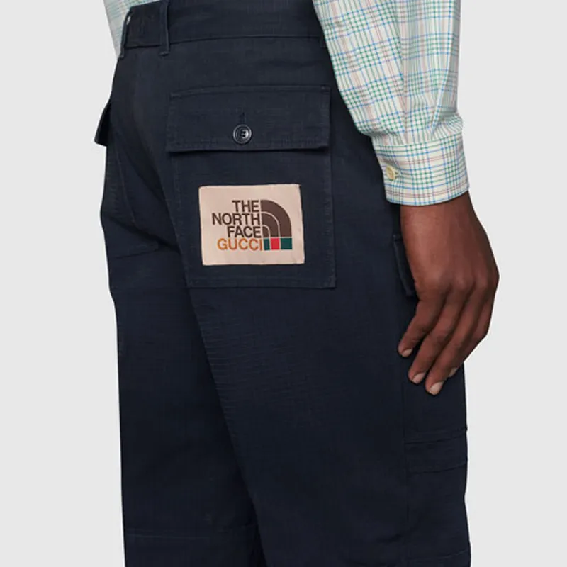GUCCI X The North Face Nylon Cropped Pant-4