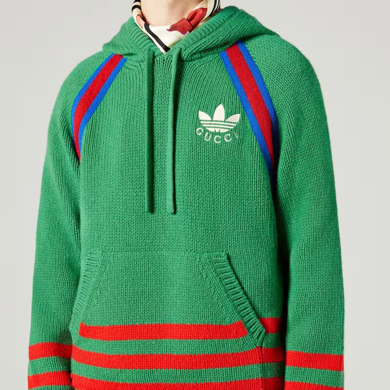 GUCCI x Adidas Neo Sweater Men's Green-4