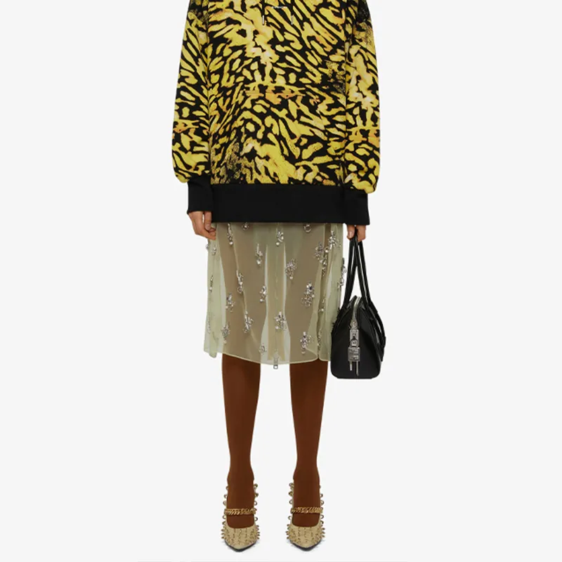 GIVENCHY SS21 Sweatshirt Women's Yellow-4