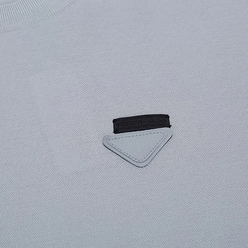 PRADA T-Shirts Men Light Gray-3