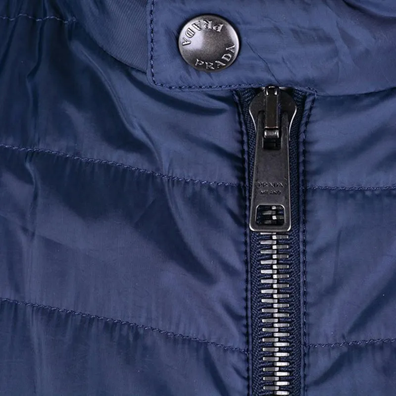 PRADA Jackets Men Blue-2
