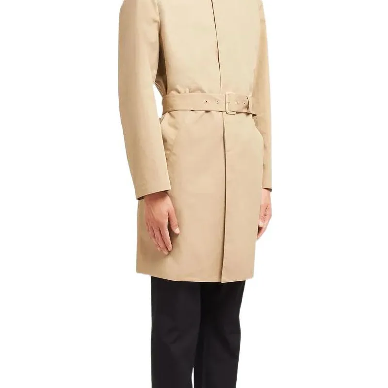 PRADA FW22 Trench Coat Men's Beige-3