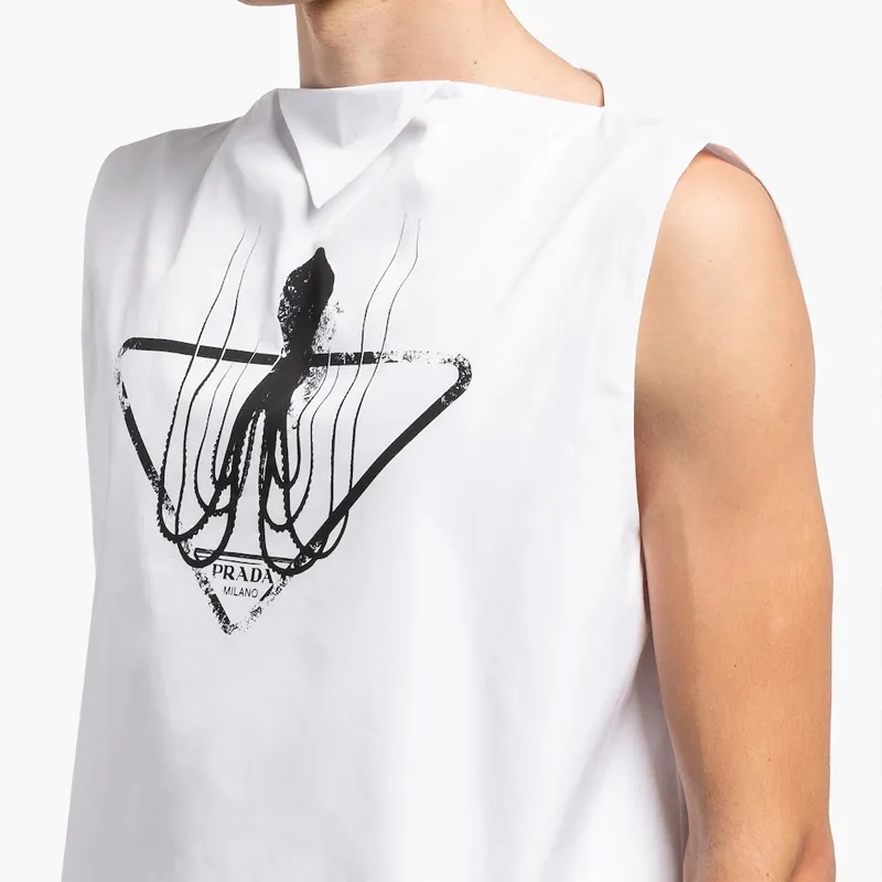 PRADA SS22 Tank Tops Men's White-1