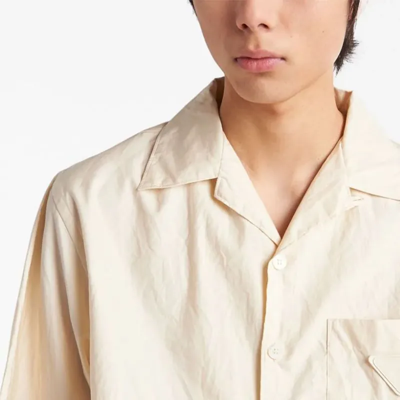 PRADA Shirts Men Beige-3
