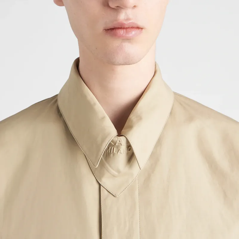 PRADA Long Sleeved Belted Coat-3
