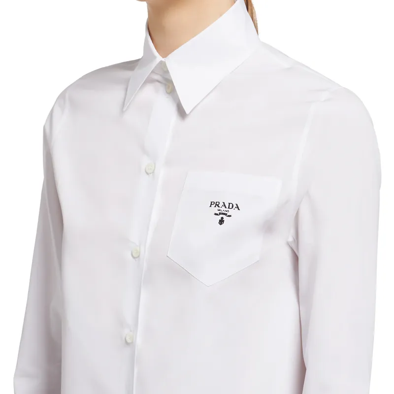 PRADA Shirts Women's White-4