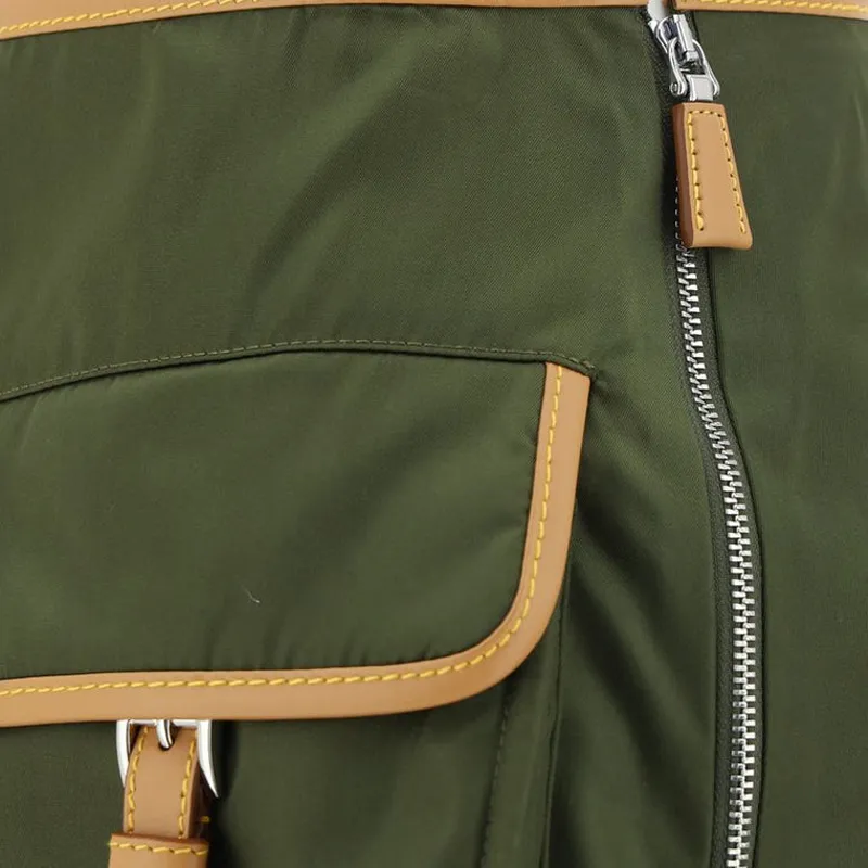 PRADA Cargo Short Skirts Women's Green-4