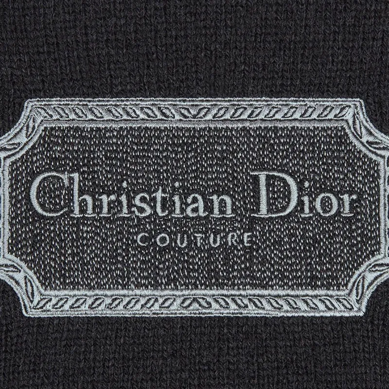 DIOR Cashmere Sweaters Men Black-2
