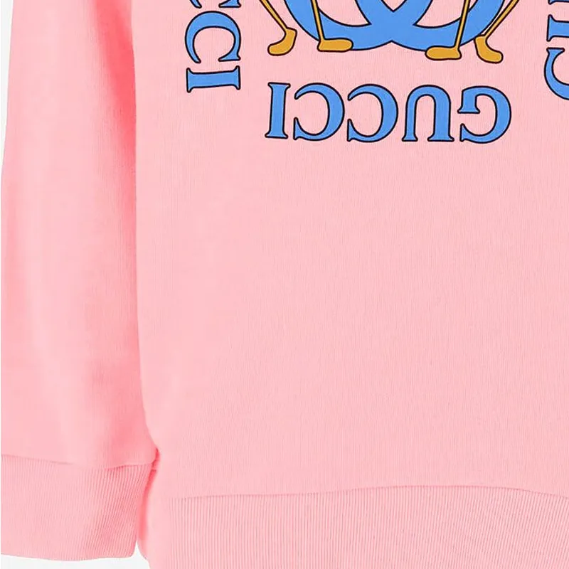 GUCCI Sweatshirts Unisex Pink-2