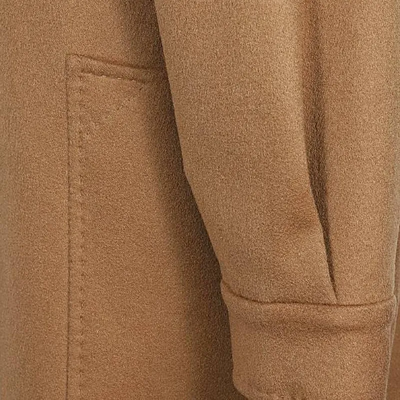 MaxMara Button Detailed Oversized Coat-3