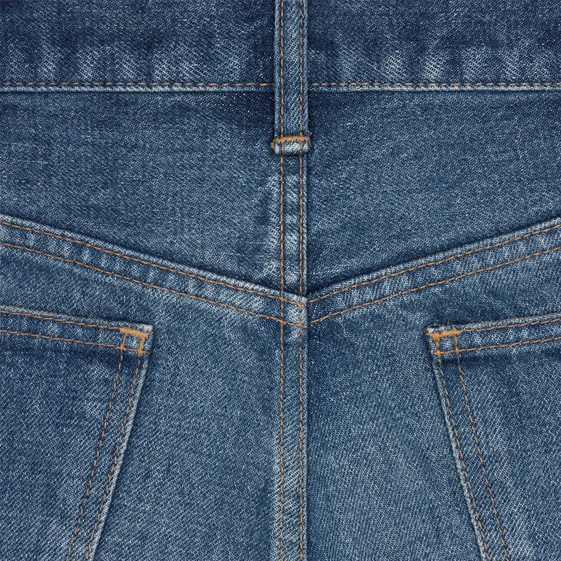CELINE Françoise Jeans In Dark Union Wash Denim-3