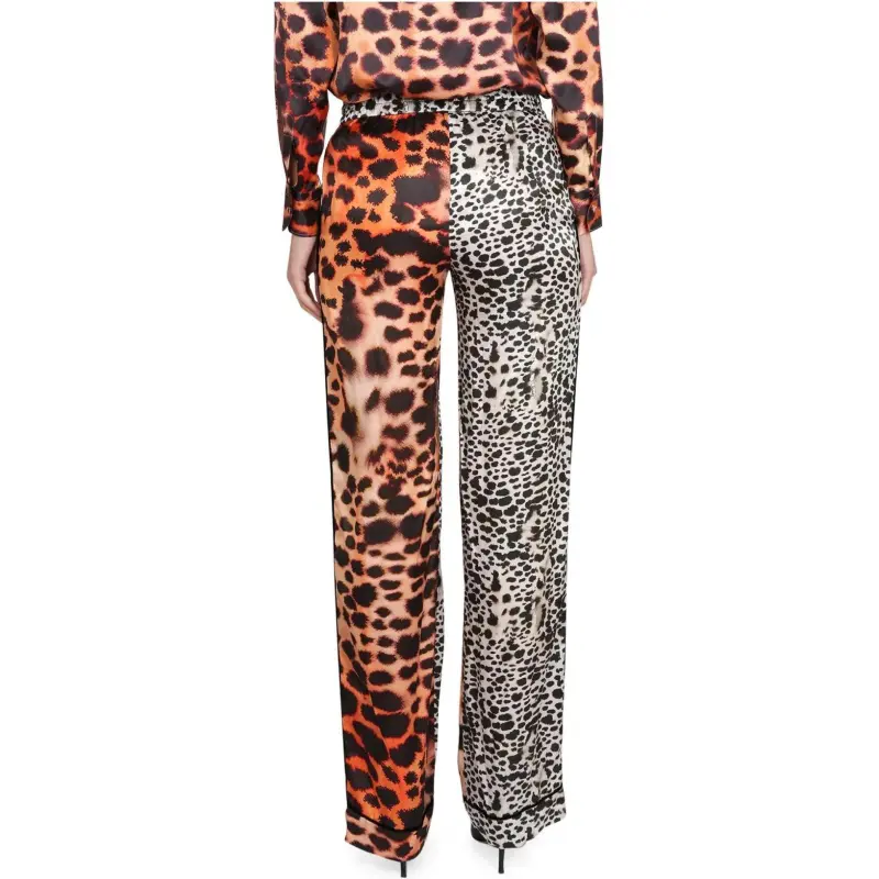 Roberto Cavalli Casual Pants Women's Multicolor-1
