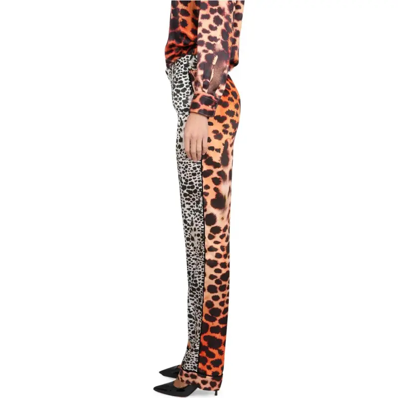 Roberto Cavalli Casual Pants Women's Multicolor-2