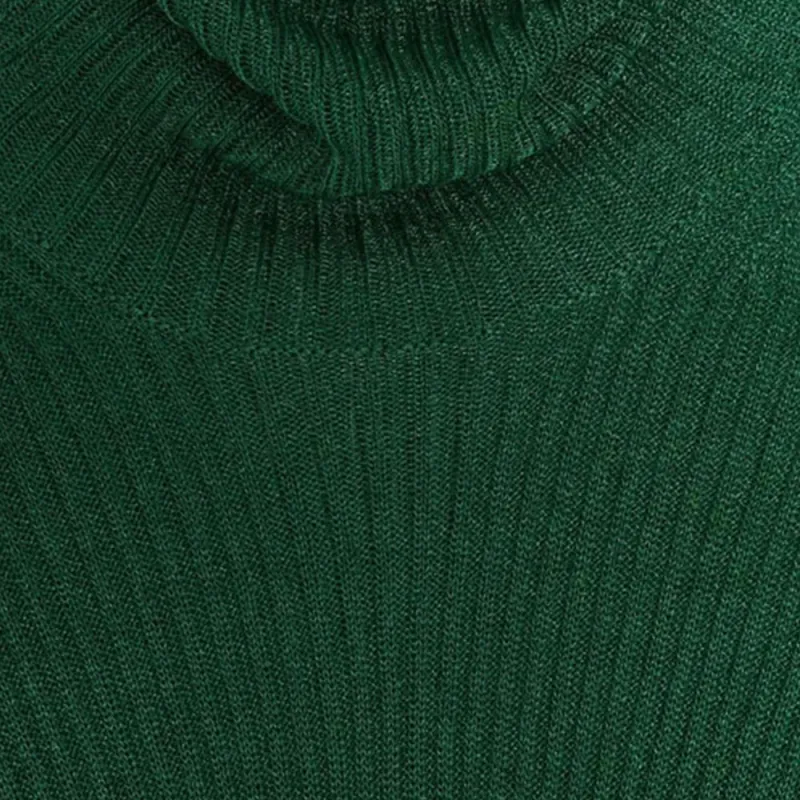 Balenciaga Long-Sleeved Dresses Women's Green-3