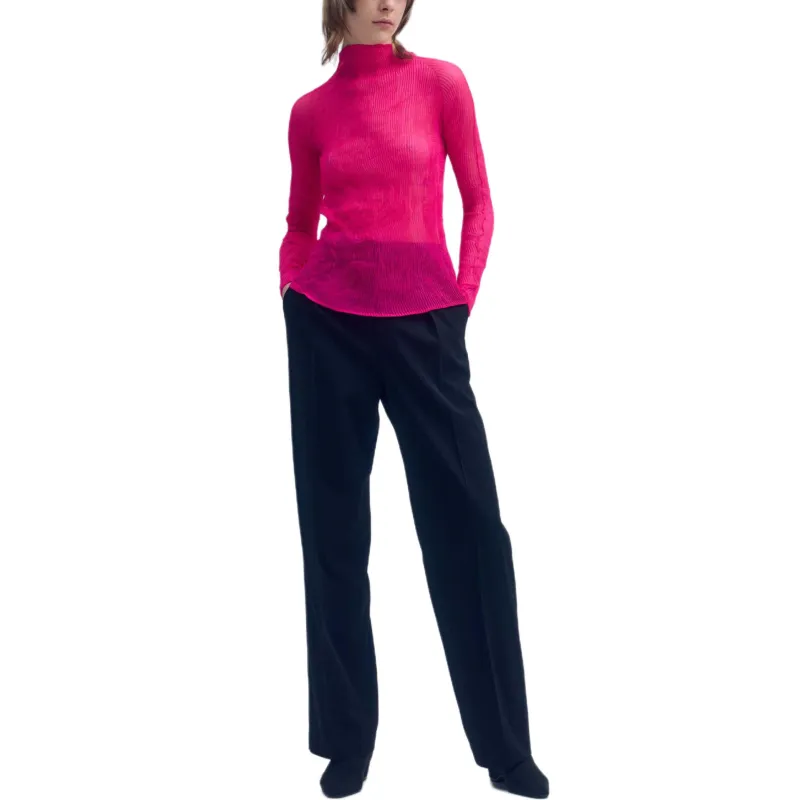 ISSEY MIYAKE T Shirt Women's Pink-3