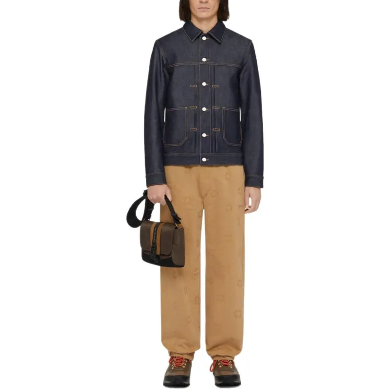 Givenchy FW24 Denim Jacket Men's Blue-1
