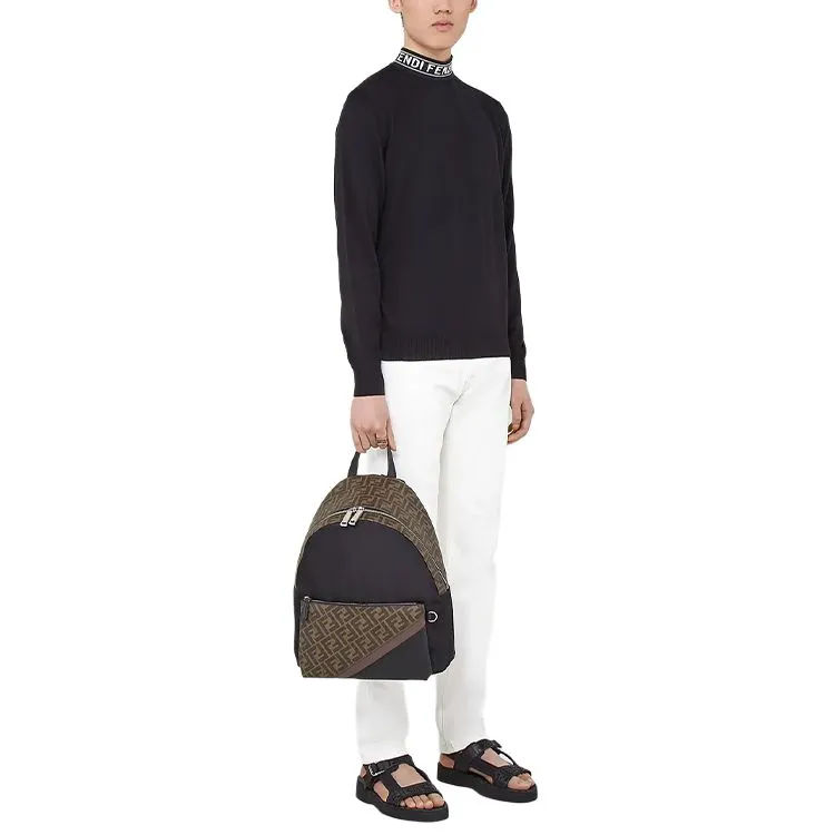 FENDI Sweaters Men Black-2